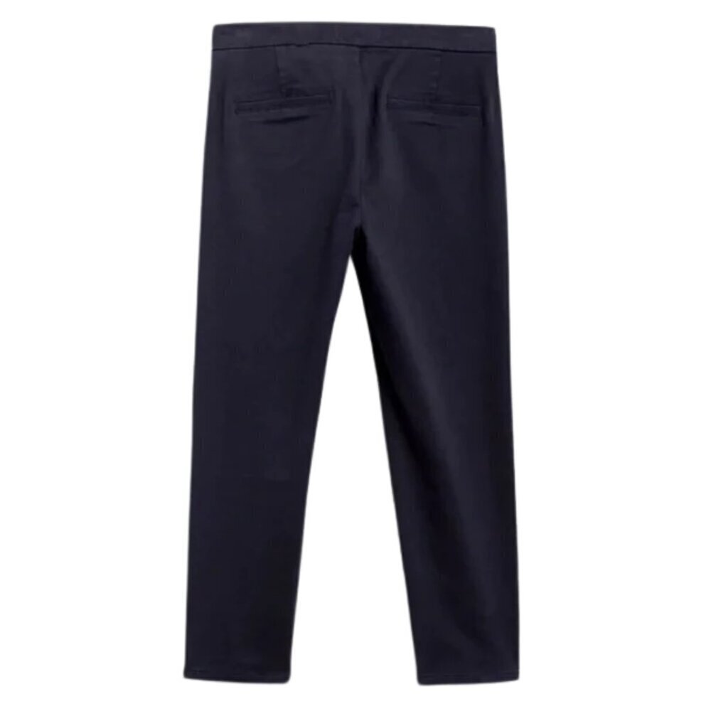NWT Lila Ryan Navy The Jase Slim Straight Pedal Pusher Capri Pants - Picture 3 of 3